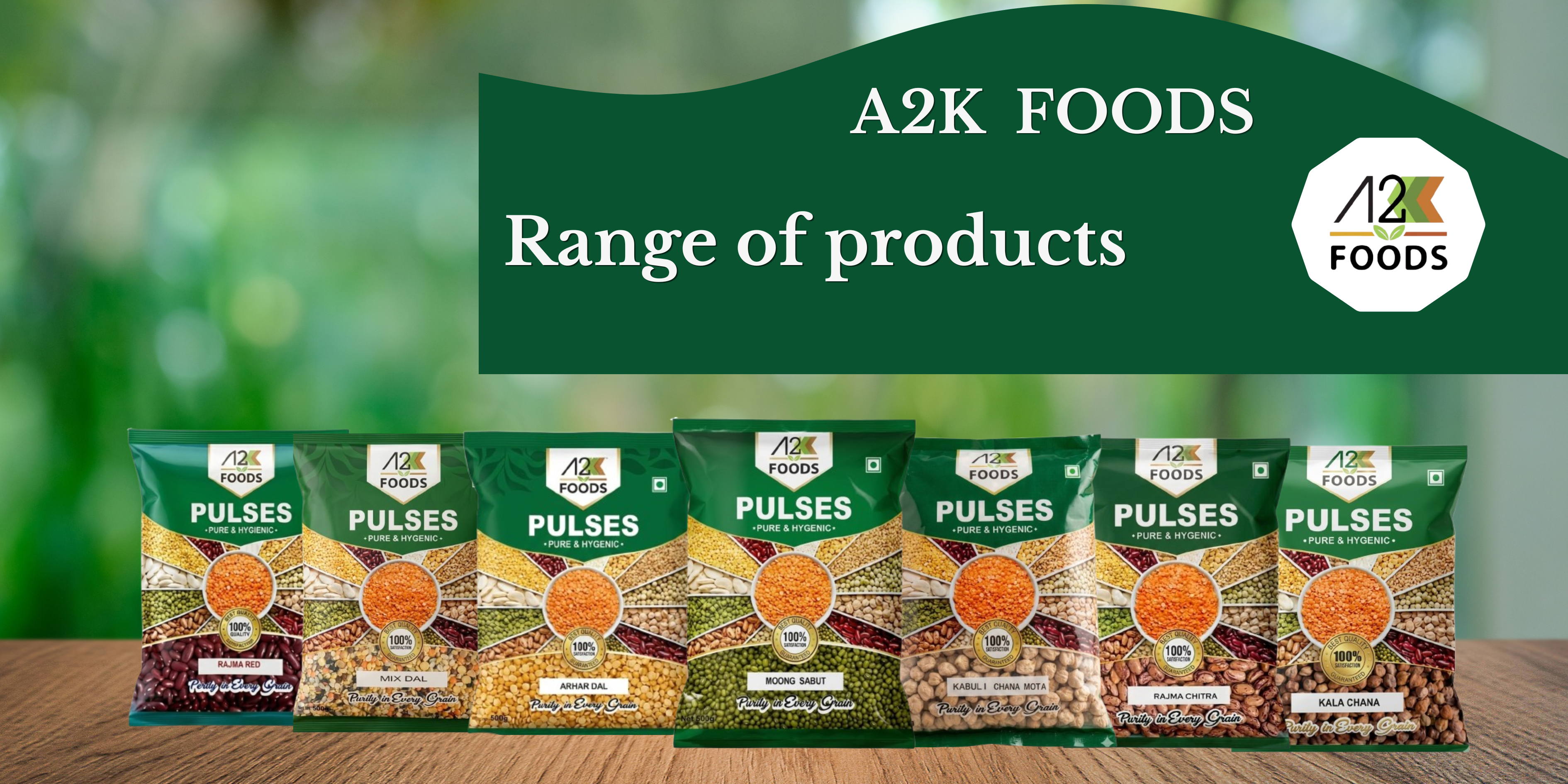 A2K Foods - Range of Products